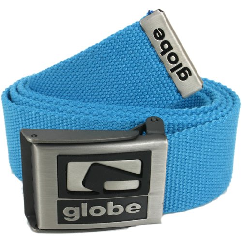 GLOBE Mens GLOBE Squared Web Belt Blue
