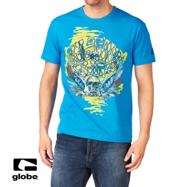 Globe Mens Globe Sultans T-Shirt - Arctric Blue