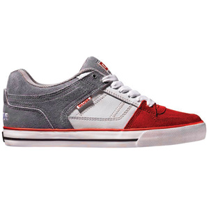 Rage Skate shoe - Red/White/Grey