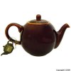 Globe Rocking Brown 2-Cup Teapot