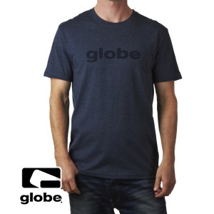 T-Shirts - Globe Branded T-Shirt - Indigo