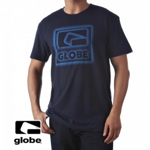 Globe T-Shirts - Globe Buckshot T-Shirt - Navy