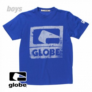 T-Shirts - Globe Corrosive T-Shirt - Royal