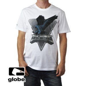 Globe T-Shirts - Globe Harley T-Shirt - White
