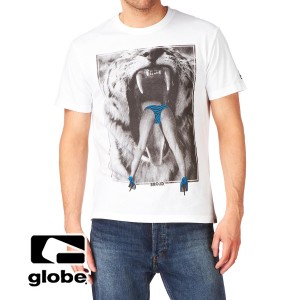 Globe T-Shirts - Globe Hungry T-Shirt - White