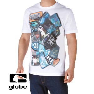 Globe T-Shirts - Globe Luster T-Shirt - White