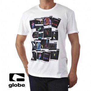 Globe T-Shirts - Globe Master Plan T-Shirt - White