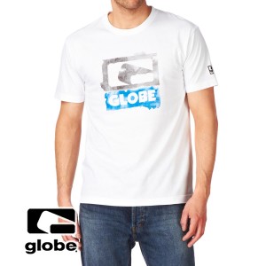 Globe T-Shirts - Globe Stained T-Shirt - White