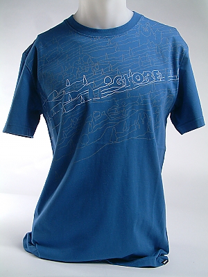 Globe WOODLAND MID SS GB0-81071 - BLUE