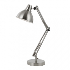 Winder Nickel Matt Desk Lamp