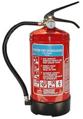 Gloria PD4G 4kg powder fire extinguisher