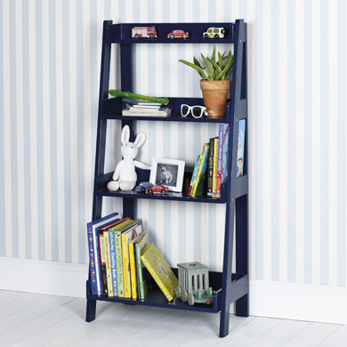 Ladder Bookcase Navy