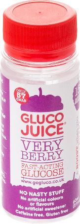GlucoTabs, 2102[^]0139461 GlucoJuice Berry Burst Energy Drink 60ml