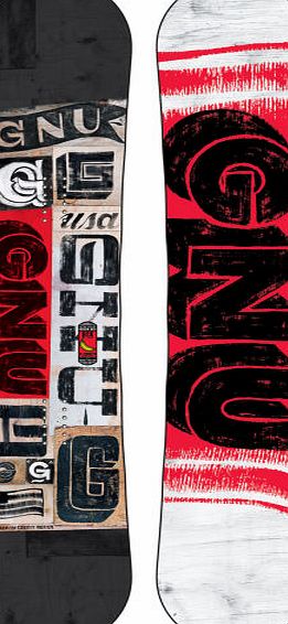 Gnu Mens Gnu Carbon Credit Snowboard - Multi