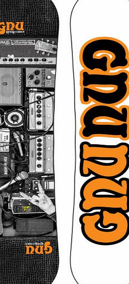 Gnu Mens Gnu Riders Choice Wide Snowboard - Multi