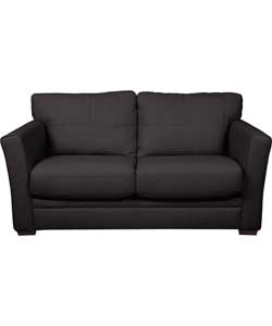 Go Create Umbria Leather Sofa Bed - Black