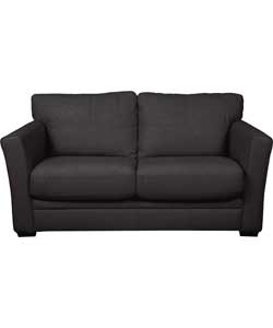 Create Umbria Premium Leather Sofa Bed - Black