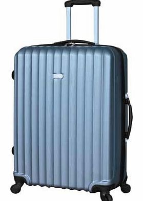 Go Explore Small 4 Wheel Suitcase - Silver