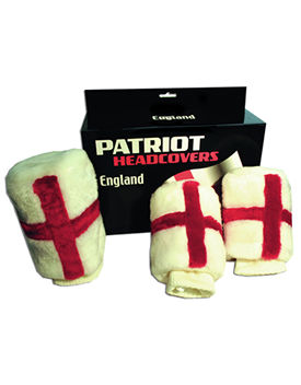 go golf Patriot Set of 3 England Headcovers