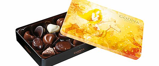 Godiva Chocolates in a Lady Tin Box, 180g