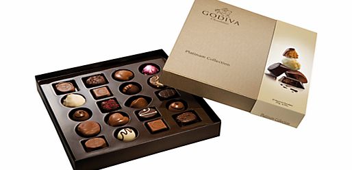 Godiva Platinum Chocolate Collection, 235g