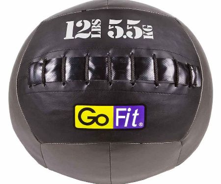 GoFit 12lb Cross Fit Style Wall Ball