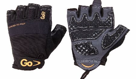GoFit Diamond Tac Weightlifting Glove Black LARGE