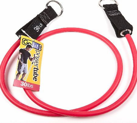 GoFit Extreme Resistance Tube - 30lbs (Light Red)