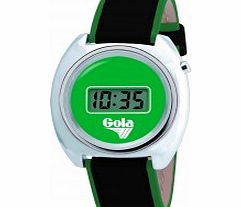 Gola Face Digital Black Green Watch