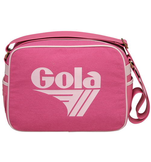 Gola Fuschia Redford Quota Canvas Shoulder Bag from