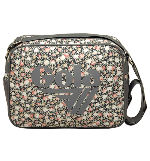 Grey Floral Redford Shoulder Bag from Gola