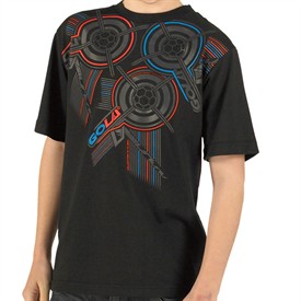 Gola Junior Graphic T-Shirt Black