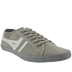 Gola Male Gola Quattro Fabric Upper Fashion Trainers in Grey