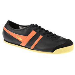 Gola Male Harrier Leather Upper Leather/Textile Lining Fashion Bold in Black