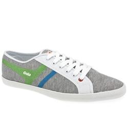Gola Male Quatro Fabric Upper Fashion Trainers in Grey