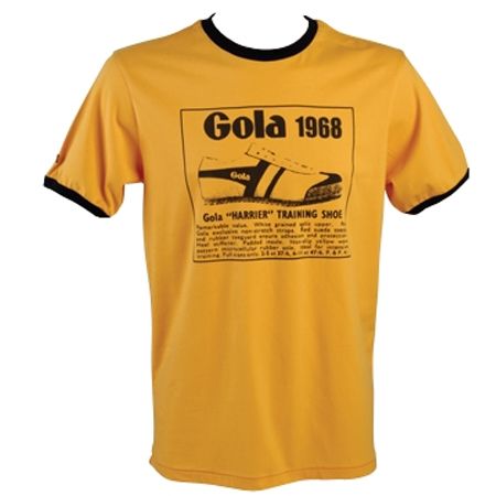 Gola Osgood Graphic Orange Mens T-Shirt