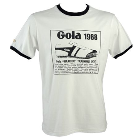 Gola Osgood Graphic White Mens T-Shirt