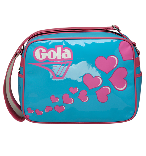 Patent Hearts Redford Shoudler Bag from Gola