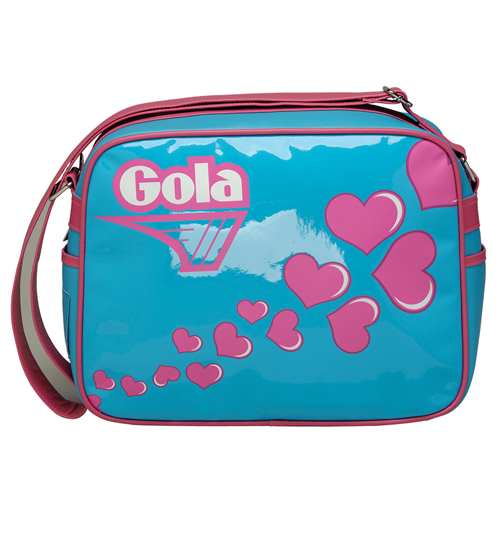 Gola Patent Hearts Redford Shoudler Bag from Gola