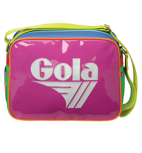 Gola Patent Neon Redford Shoulder Bag from Gola