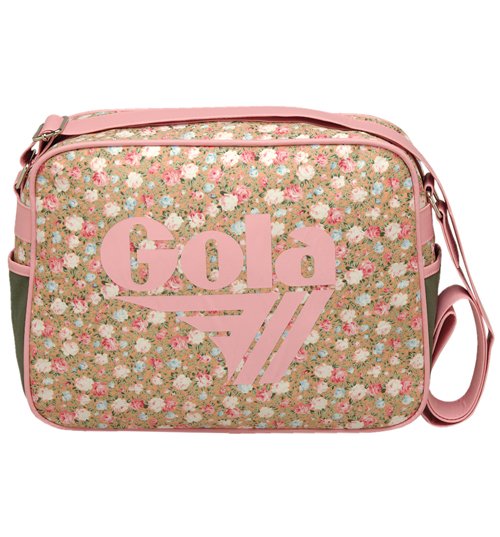 Gola Pink Floral Redford Shoulder Bag from Gola