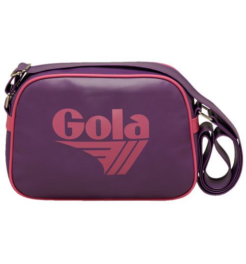 Gola Purple and Pink Mini Redford Shoulder Bag from
