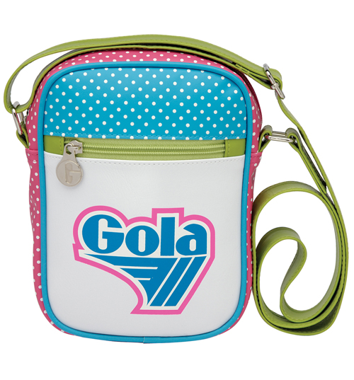 Retro Polka Dots Maclaine Shoulder Bag from Gola