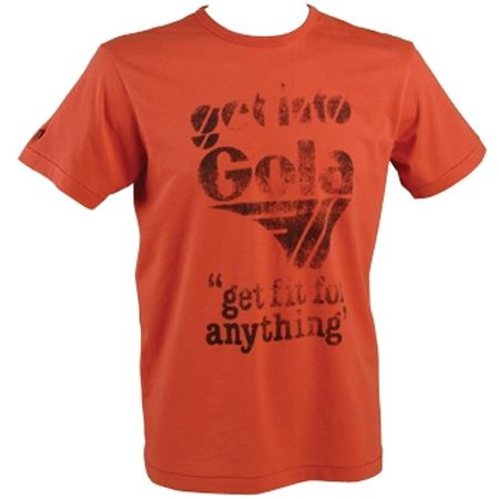 Gola Stepney Graphic Red Mens T-Shirt