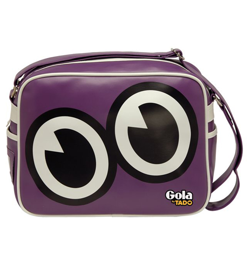 Tado Purple Redord Seymour Eyes Shoulder Bag