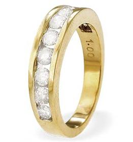 Gold Diamond Eternity Ring (120)