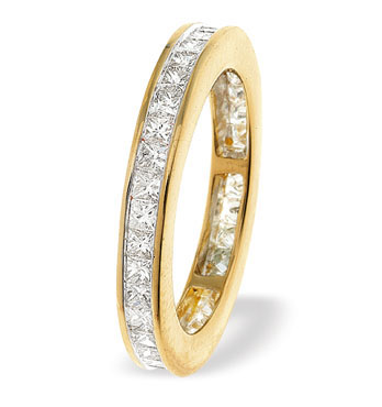Gold Diamond Full Eternity Ring (545)