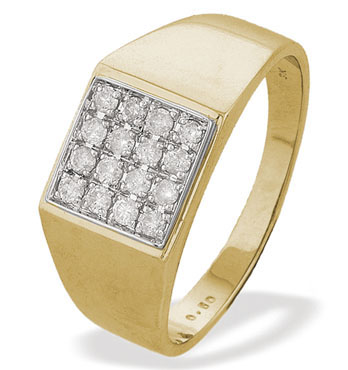 Gold Diamond Ring (004)