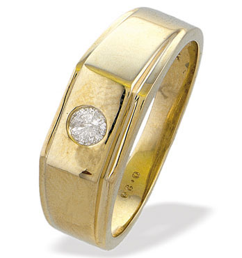 Gold Diamond Ring (025)