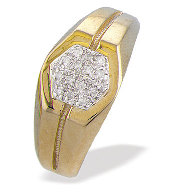 Gold Diamond Ring (031)